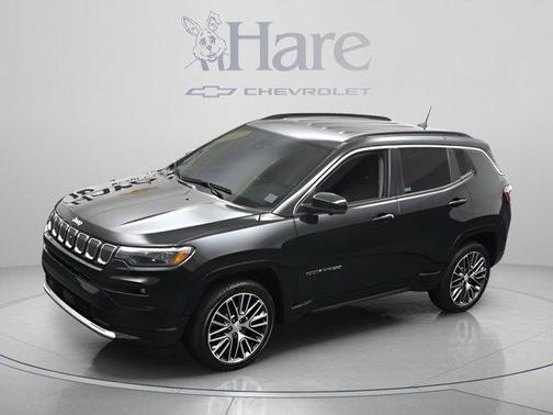 Diamond Black 2022 Jeep Compass Limited