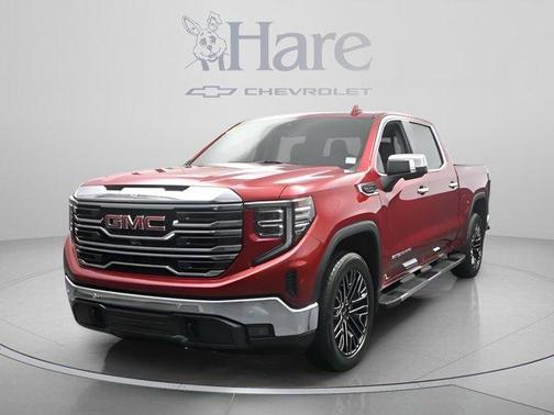 Volcanic Red 2024 GMC Sierra 1500 SLT