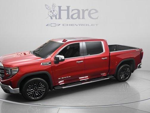 Volcanic Red 2024 GMC Sierra 1500 SLT