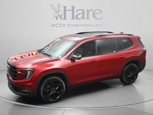 Volcanic Red 2025 GMC Acadia Elevation