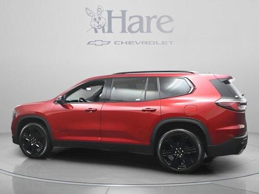 Volcanic Red 2025 GMC Acadia Elevation