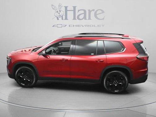 Volcanic Red 2025 GMC Acadia Elevation