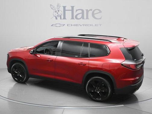 Volcanic Red 2025 GMC Acadia Elevation