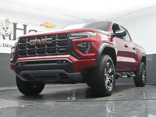 Volcanic Red 2025 GMC Canyon AT4