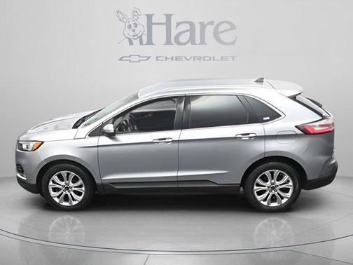 Silver Metallic 2020 Ford Edge Titanium