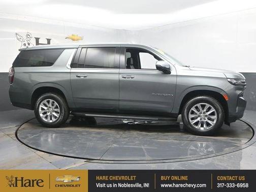 Silver Sage Metallic 2023 Chevrolet Suburban Premier SUV