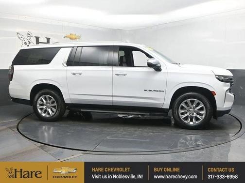 Summit White 2023 Chevrolet Suburban Premier SUV