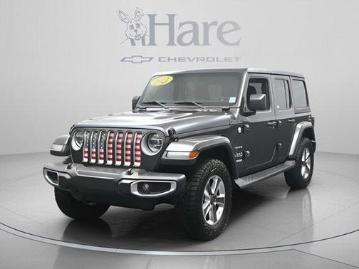 Granite Crystal Clearcoat Metallic 2021 Jeep Wrangler Unlimited Sahara