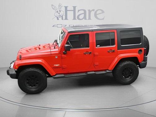Firecracker Red 2015 Jeep Wrangler Unlimited Sahara