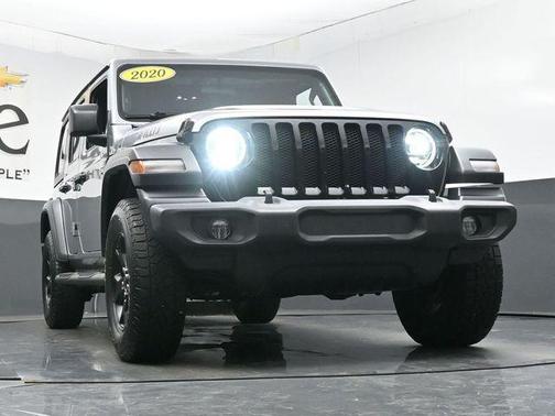 Billet Silver Metallic Clearcoat 2020 Jeep Wrangler Unlimited Willys