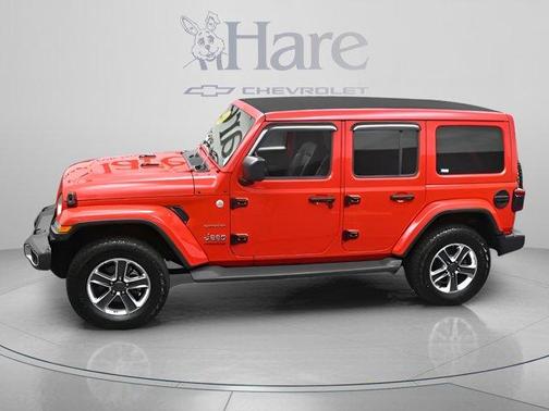 Firecracker Red Clearcoat 2020 Jeep Wrangler Unlimited Sahara