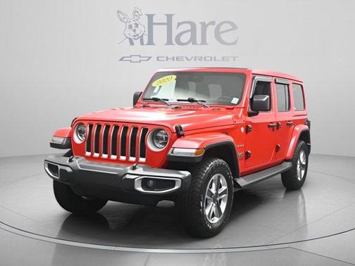Firecracker Red Clearcoat 2020 Jeep Wrangler Unlimited Sahara
