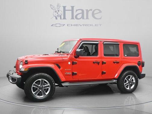 Firecracker Red Clearcoat 2020 Jeep Wrangler Unlimited Sahara