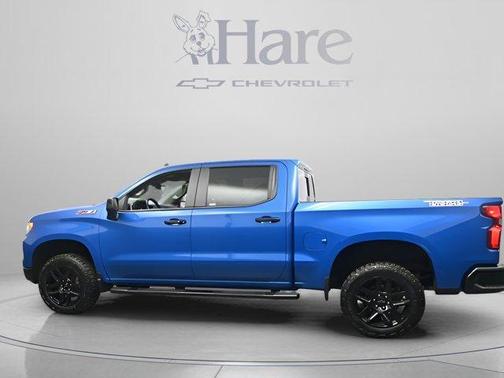 Glacier Blue Metallic 2022 Chevrolet Silverado 1500 LT Trail Boss