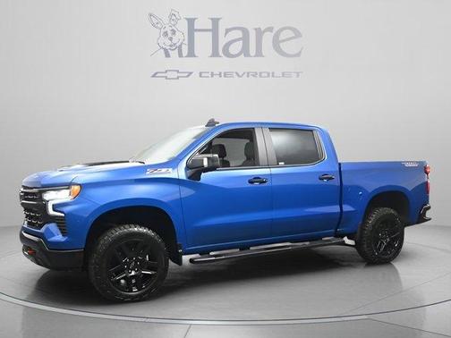 Glacier Blue Metallic 2022 Chevrolet Silverado 1500 LT Trail Boss