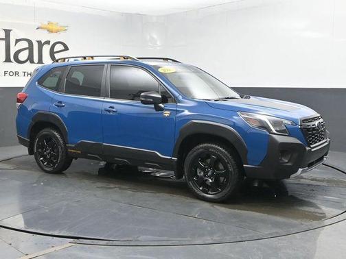 Geyser Blue 2023 Subaru Forester Wilderness