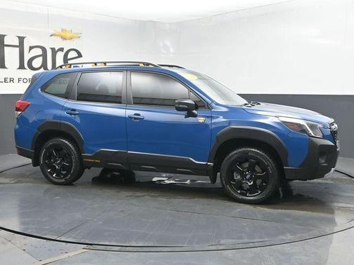 Geyser Blue 2023 Subaru Forester Wilderness