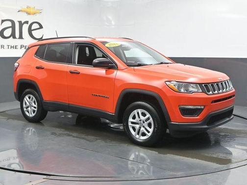 Spitfire Orange Clearcoat 2018 Jeep Compass Sport