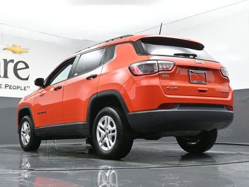 Spitfire Orange Clearcoat 2018 Jeep Compass Sport