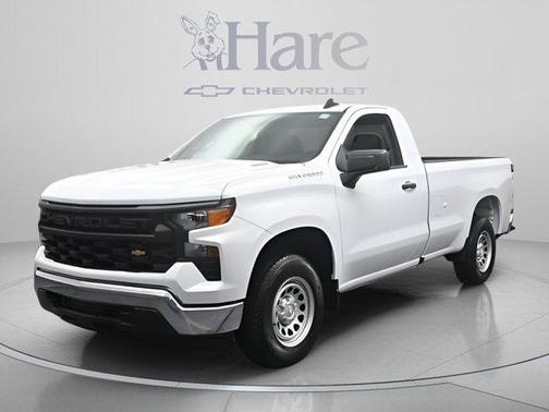 Summit White 2026 Chevrolet Silverado 1500 WT
