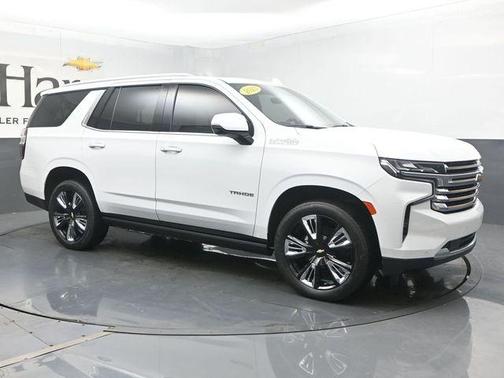 Summit White 2023 Chevrolet Tahoe High Country