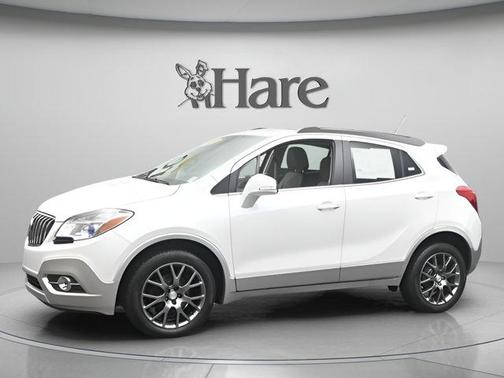 White Pearl Tri-Coat 2016 Buick Encore Sport Touring