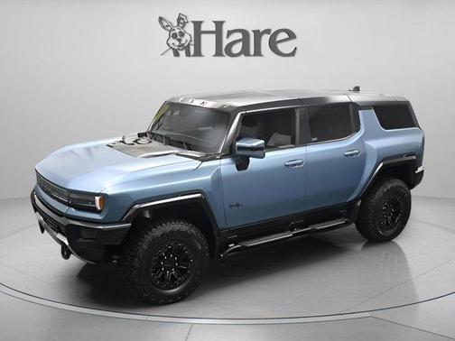 Neptune Blue 2024 GMC HUMMER EV SUV 3X