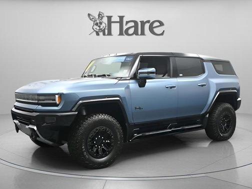 Neptune Blue 2024 GMC HUMMER EV SUV 3X