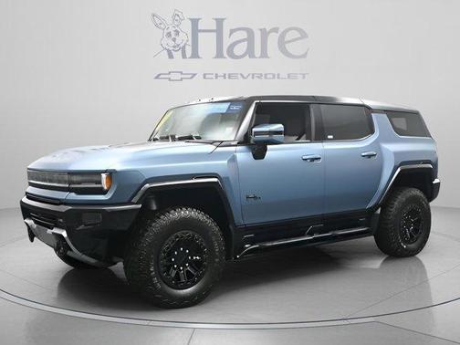Neptune Blue 2024 GMC HUMMER EV SUV 3X