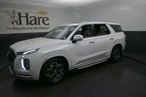 Hyper White 2022 Hyundai PALISADE Calligraphy