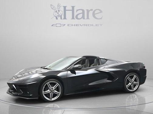 Black 2026 Chevrolet Corvette Stingray w/1LT