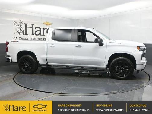 Summit White 2025 Chevrolet Silverado 1500 RST Truck