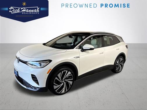 Opal White Pearl W / Black Roof 2025 Volkswagen ID.4 Pro S Plus