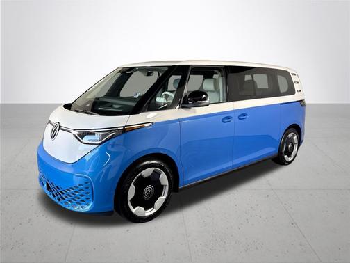 Cabana Blue Metallic - Candy White 2025 Volkswagen ID. Buzz Pro S Plus