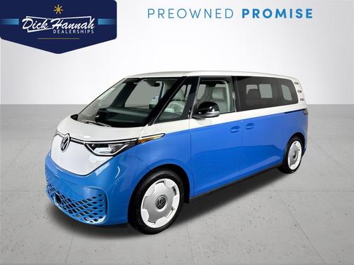 Cabana Blue Metallic - Candy White 2025 Volkswagen ID. Buzz 1st Edition