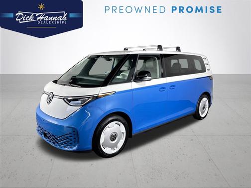 Cabana Blue Metallic - Candy White 2025 Volkswagen ID. Buzz 1st Edition
