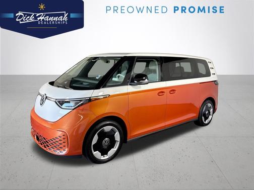 Energetic Orange W/White Upper 2025 Volkswagen ID. Buzz Pro S Plus