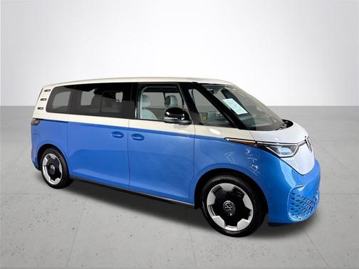 Cabana Blue Metallic - Candy White 2025 Volkswagen ID. Buzz Pro S Plus