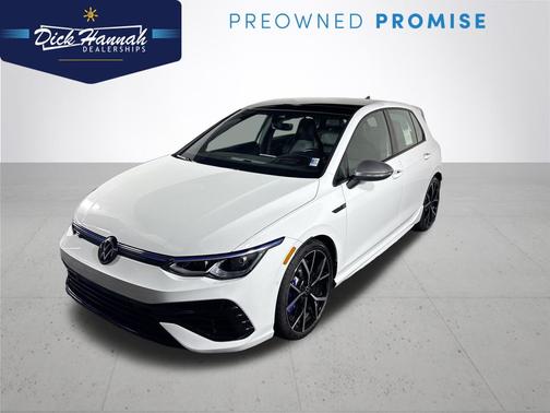 Pure White 2024 Volkswagen Golf R 2.0T