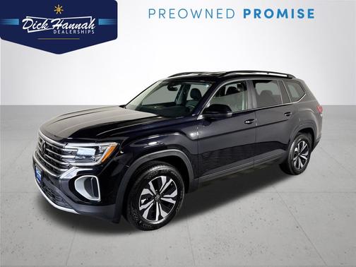 Deep Black Pearl Effect 2025 Volkswagen Atlas 2.0T SE