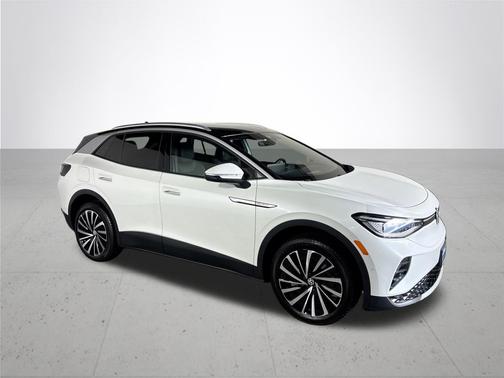 Opal White / Black Roof 2023 Volkswagen ID.4 Pro S Plus