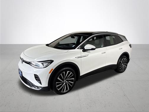 Opal White / Black Roof 2023 Volkswagen ID.4 Pro S Plus