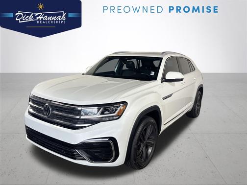 Oryx White Pearl Effect 2022 Volkswagen Atlas Cross Sport 3.6 V6 SEL R-Line