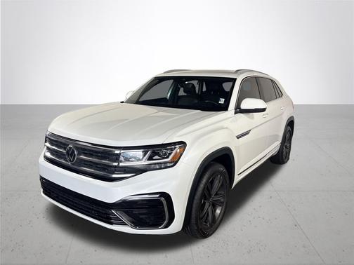 Oryx White Pearl Effect 2022 Volkswagen Atlas Cross Sport 3.6 V6 SEL R-Line