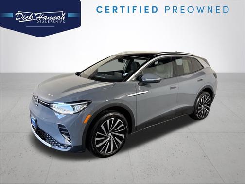 Pure Gray w/ Black Roof 2023 Volkswagen ID.4 Pro S Plus