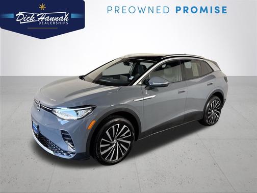 Pure Gray w/ Black Roof 2023 Volkswagen ID.4 Pro S Plus