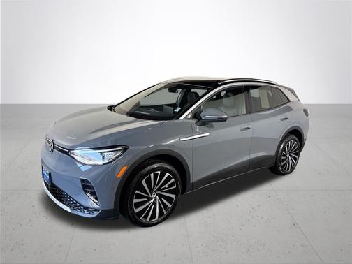 Pure Gray w/ Black Roof 2023 Volkswagen ID.4 Pro S Plus