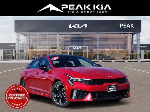 Runway Red 2025 Kia K5 GT-Line