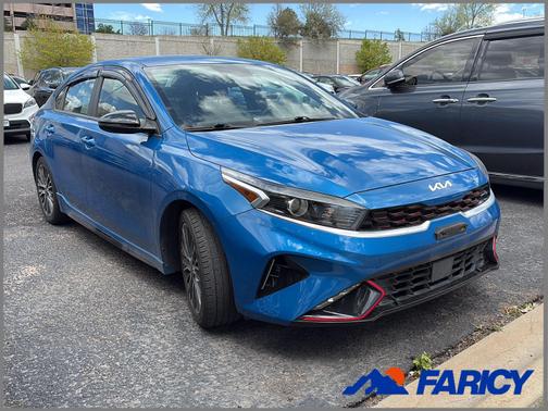 Sporty Blue 2023 Kia Forte GT-Line
