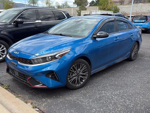 Sporty Blue 2023 Kia Forte GT-Line